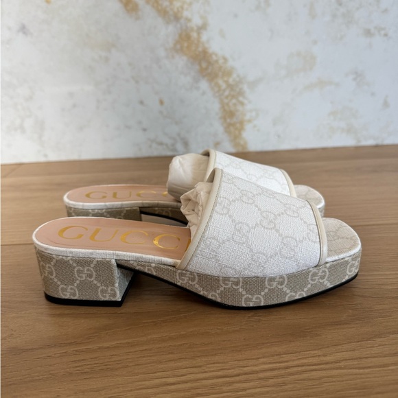 Gucci Malaga Platform Mule Sandals - Size 36 - Picture 2 of 5